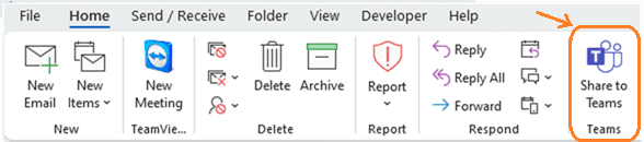TWG-Tech Tip-Outlook Share Email to Teams-002